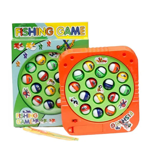 battery-operated-rotating-fishing-game-toy-for-kids-toddlers-15-fish kids toy in Pakistan | Zilonay