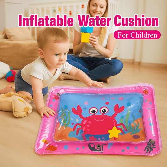premium-baby-inflatable-water-tummy-time-mat-pink kids toy in Pakistan | Zilonay