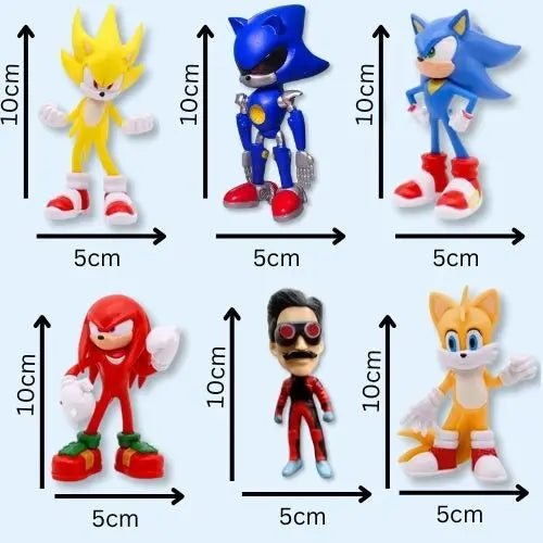 mini-cute-sonic-pvc-character-toy-hedgehog-shadow-tail-figure-models-1-6pcs-set kids toy in Pakistan | Zilonay
