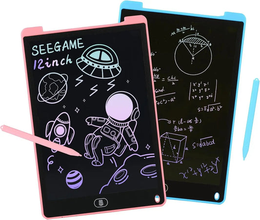 lcd-multicolor-screen-writing-tablet-erasable-writing-board kids toy in Pakistan | Zilonay