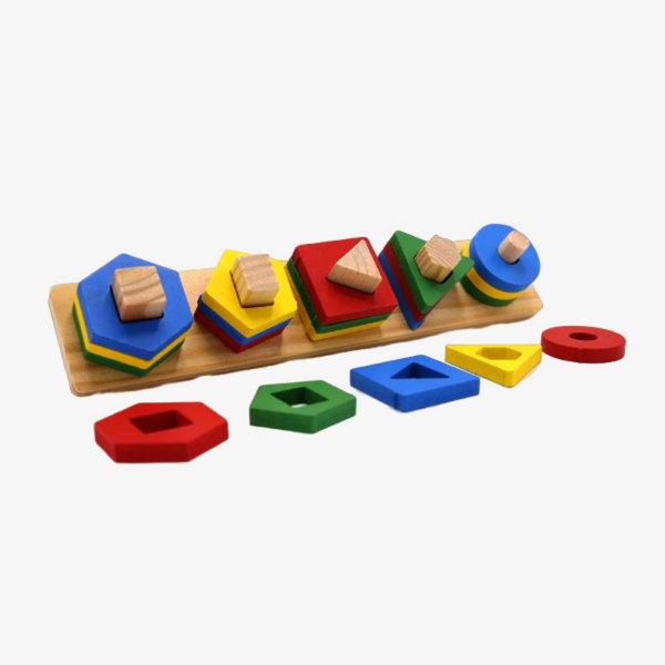 wooden-educational-geometric-shape-blocks-for-kids kids toy in Pakistan | Zilonay