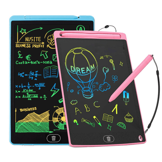10-lcd-multicolor-screen-writing-tablet-erasable-writing-board kids toy in Pakistan | Zilonay