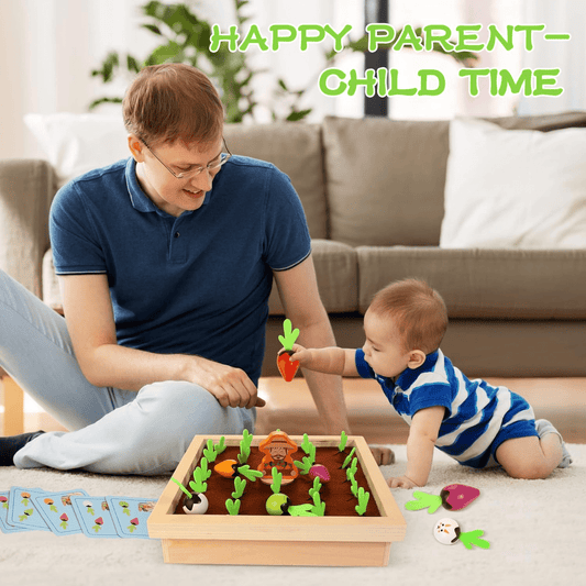 wooden-carrot-harvest-game kids toy in Pakistan | Zilonay
