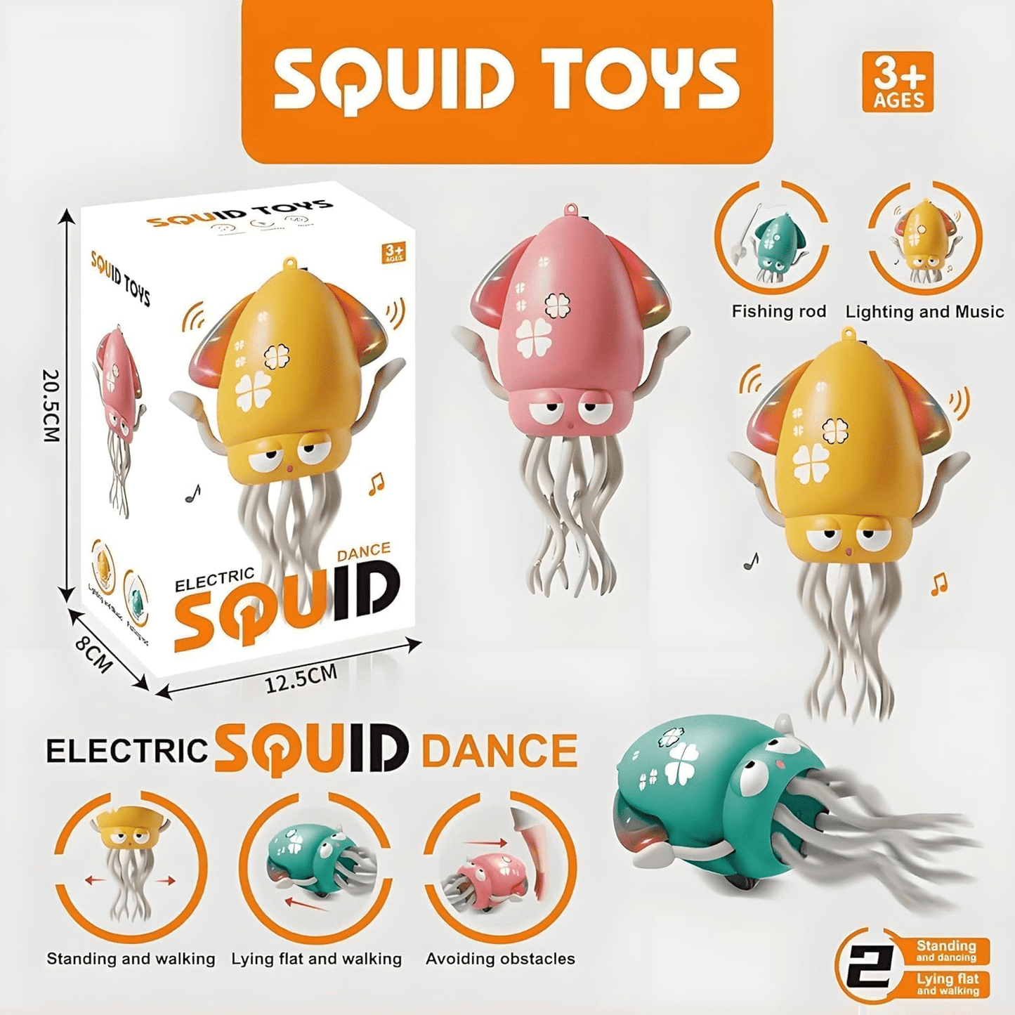electric-dancing-octopus-toy kids toy in Pakistan | Zilonay