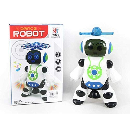 3d-flashing-lights-robot-for-kids-toy-with-360-degree-rotation kids toy in Pakistan | Zilonay