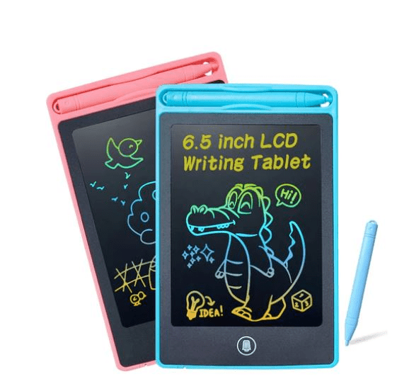 6-5-inch-lcd-multicolor-screen-writing-tablet-erasable-writing-board kids toy in Pakistan | Zilonay