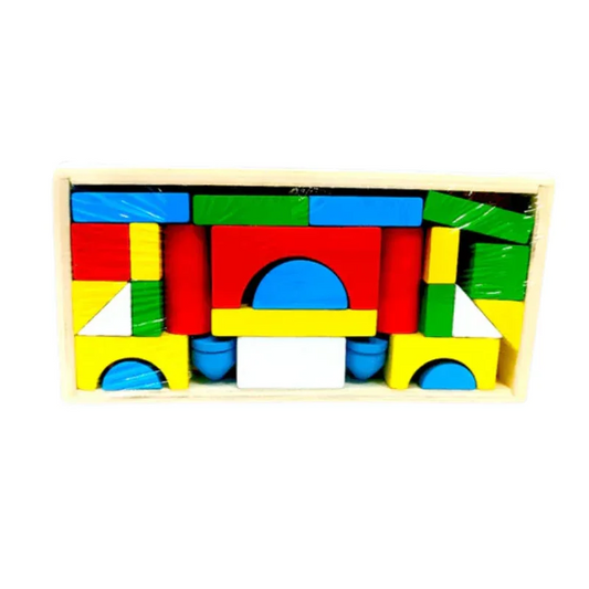 classic-wooden-building-blocks-26-piece-set kids toy in Pakistan | Zilonay
