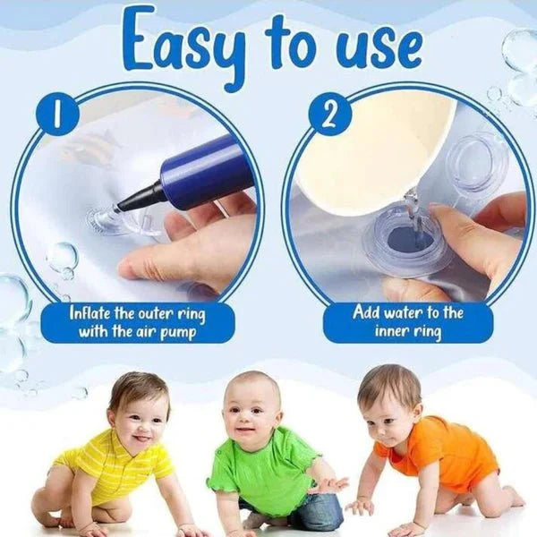 premium-baby-inflatable-water-tummy-time-mat kids toy in Pakistan | Zilonay