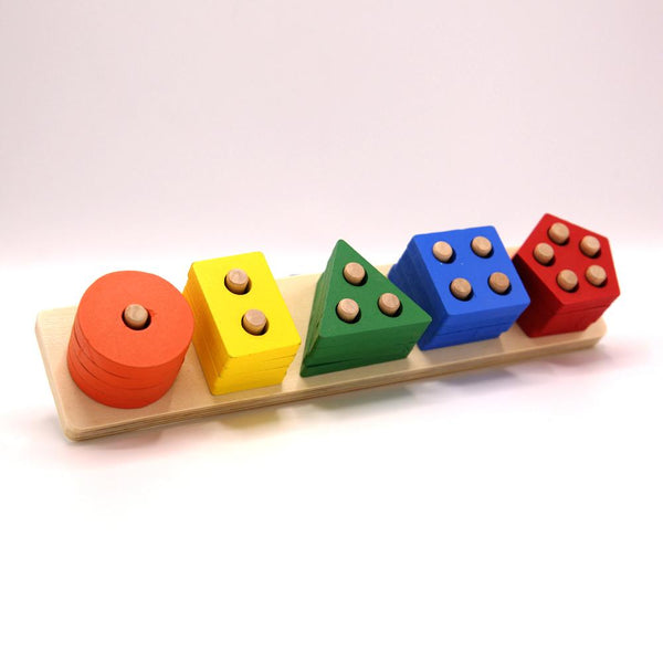 wooden-educational-geometric-shape-blocks-for-kids kids toy in Pakistan | Zilonay