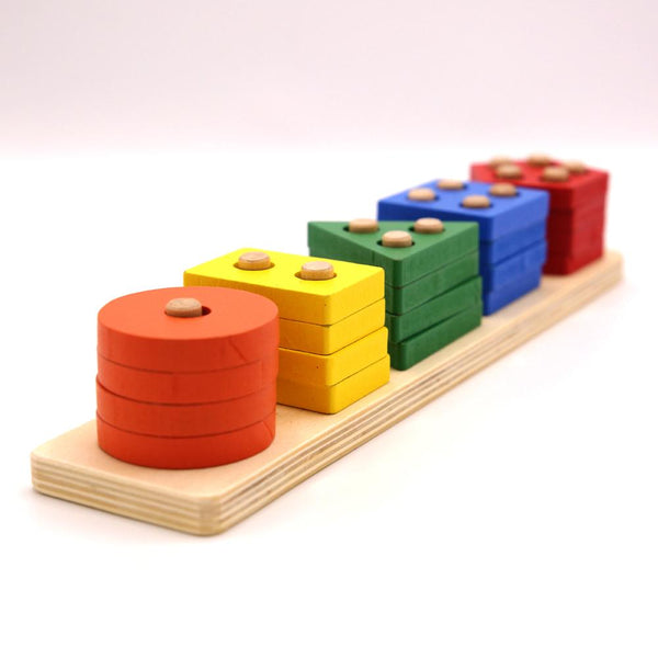 wooden-educational-geometric-shape-blocks-for-kids kids toy in Pakistan | Zilonay