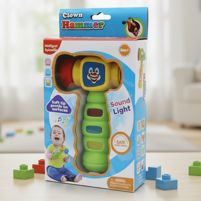 clown-hammer-light-up-toy-game kids toy in Pakistan | Zilonay