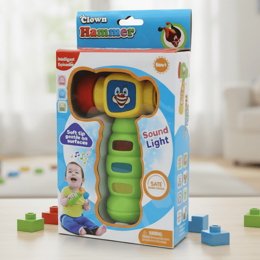 clown-hammer-light-up-toy-game kids toy in Pakistan | Zilonay