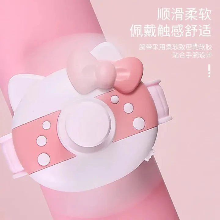 mini-wrist-outdoor-rechargeable-cute-watch-fan kids toy in Pakistan | Zilonay