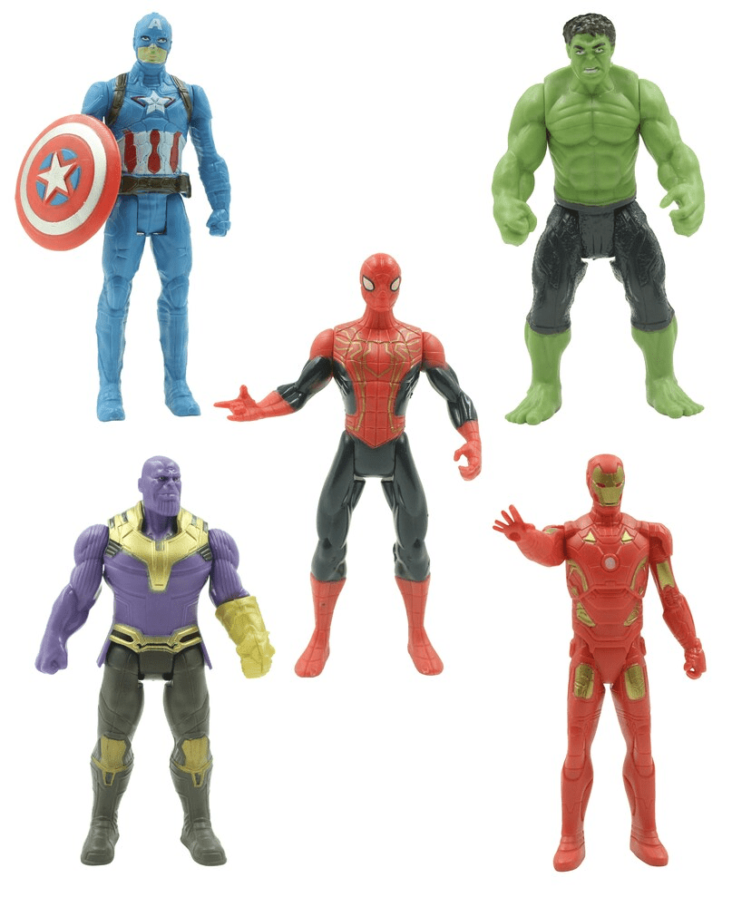 avengers-endgame-super-hero-action-figure-toy-for-kids-pack-of-5 kids toy in Pakistan | Zilonay
