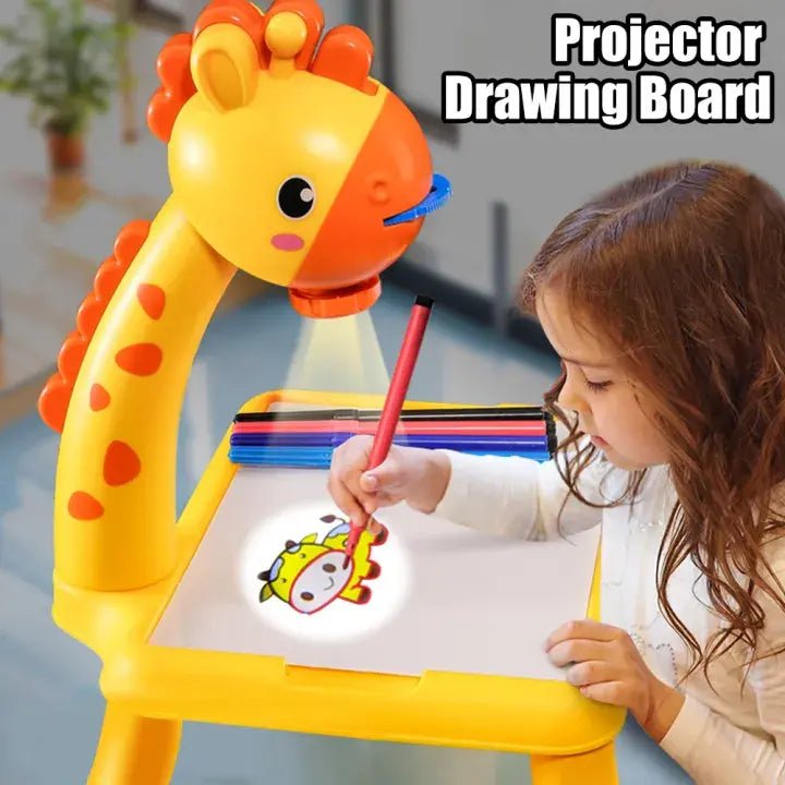3-in-1-kids-painting-drawing-activity-kit-projector-table kids toy in Pakistan | Zilonay