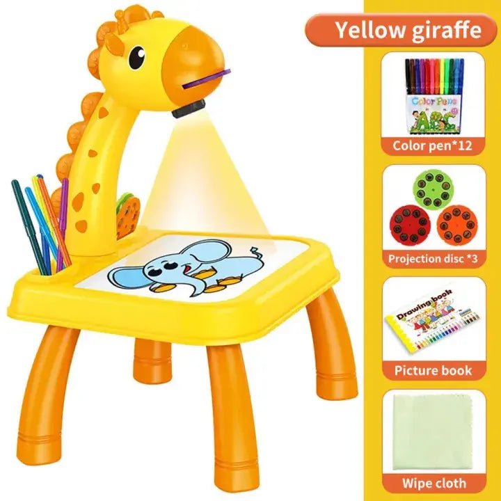 3-in-1-kids-painting-drawing-activity-kit-projector-table kids toy in Pakistan | Zilonay