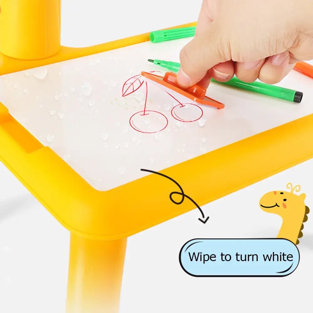 3-in-1-kids-painting-drawing-activity-kit-projector-table kids toy in Pakistan | Zilonay