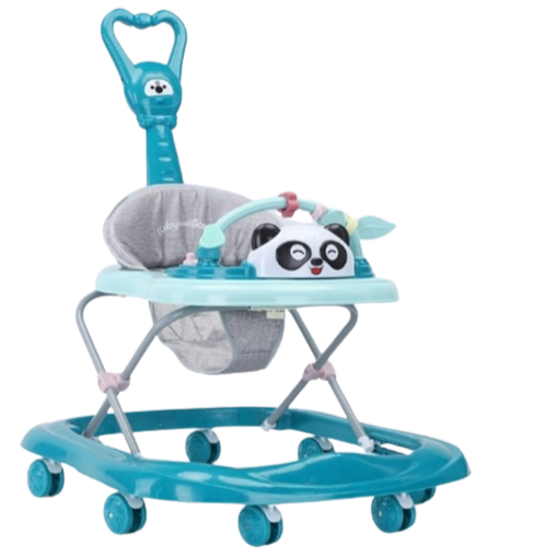 2 in 1 Panda Baby Walker With Handle