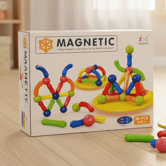 magnetic-building-blocks-educational-toy kids toy in Pakistan | Zilonay