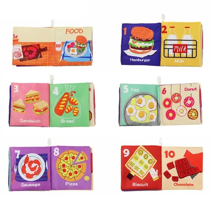 3d-early-education-cloth-book-for-kids kids toy in Pakistan | Zilonay