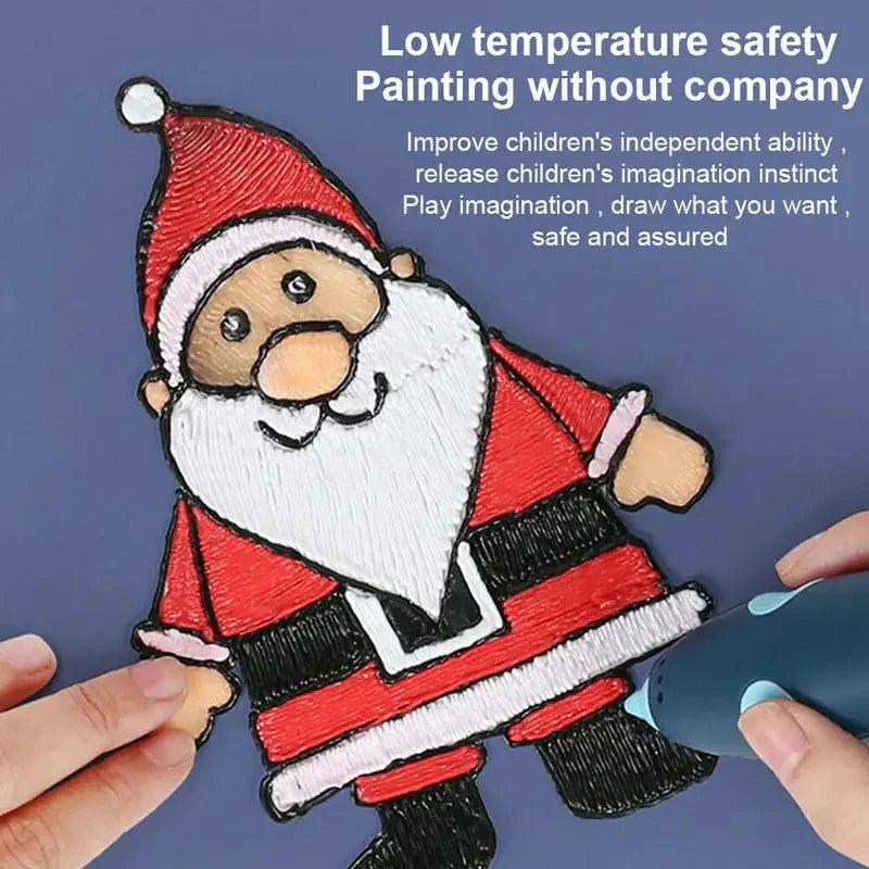 3d-pen-for-3d-printing-drawing-pen kids toy in Pakistan | Zilonay