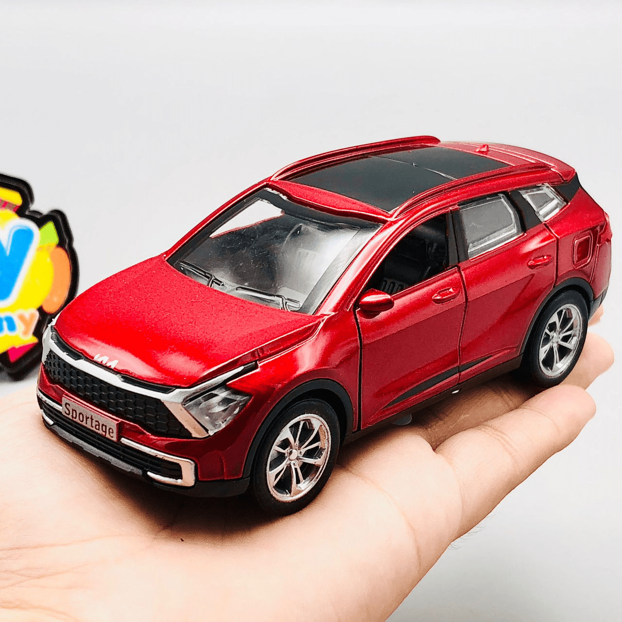 mini-diecast-kia-sportage-motor-car kids toy in Pakistan | Zilonay