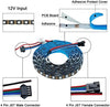 16.4ft 300 Pixels DC12V RGB Individually Addressable Dual Signal