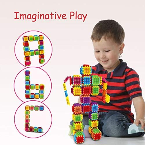 kids-play-blocks-creative-building-blocks-120-pcs kids toy in Pakistan | Zilonay