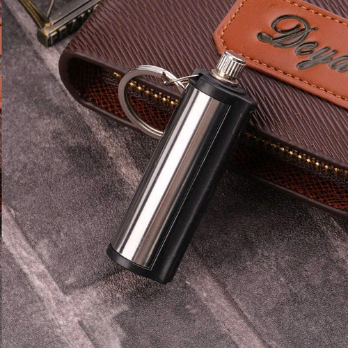 Waterproof Flint Fire Keychain Indoor And Outdoor