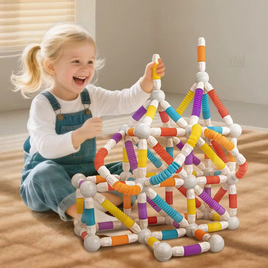 diy-telescopic-sticks-building-blocks kids toy in Pakistan | Zilonay