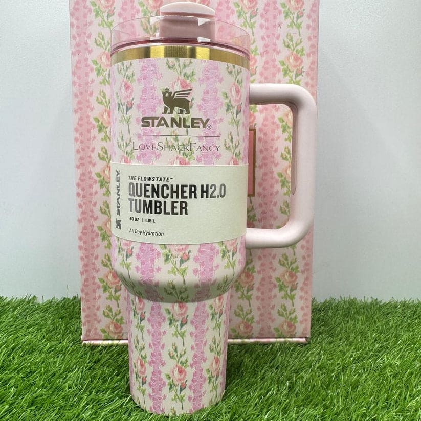 flower-design-stanley-stainless-steel-tumbler kids toy in Pakistan | Zilonay