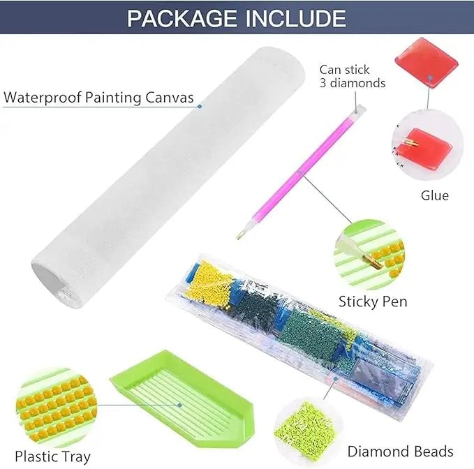 5d-diamond-picture-design-kit-for-home-decoration kids toy in Pakistan | Zilonay