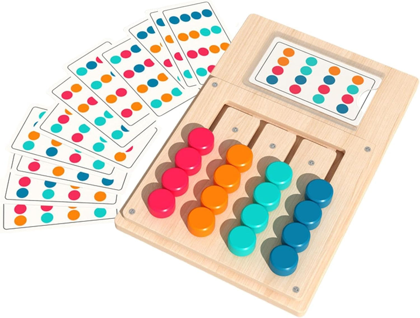 wooden-color-matching-puzzle-board-game kids toy in Pakistan | Zilonay