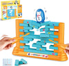 Penguin/Frog Wall Stacking Bricks Game