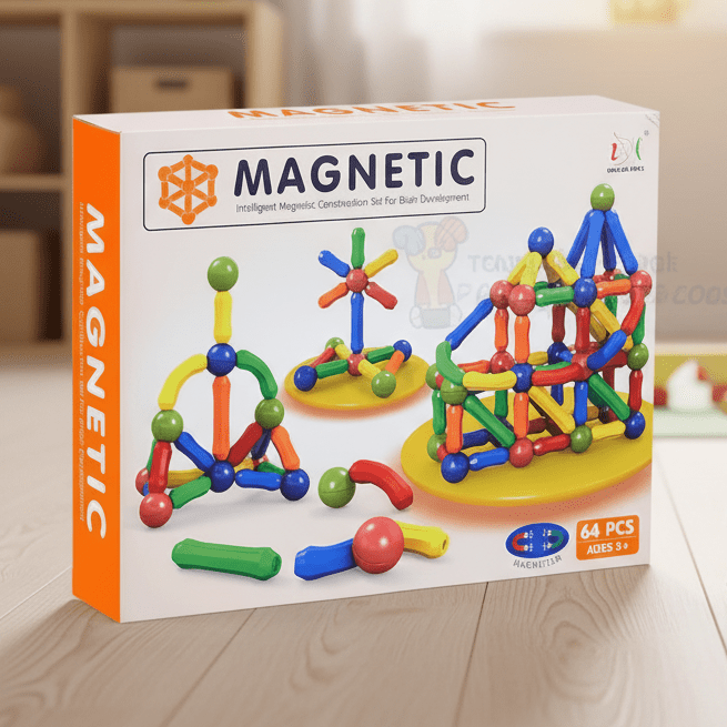 magnetic-building-blocks-educational-toy kids toy in Pakistan | Zilonay
