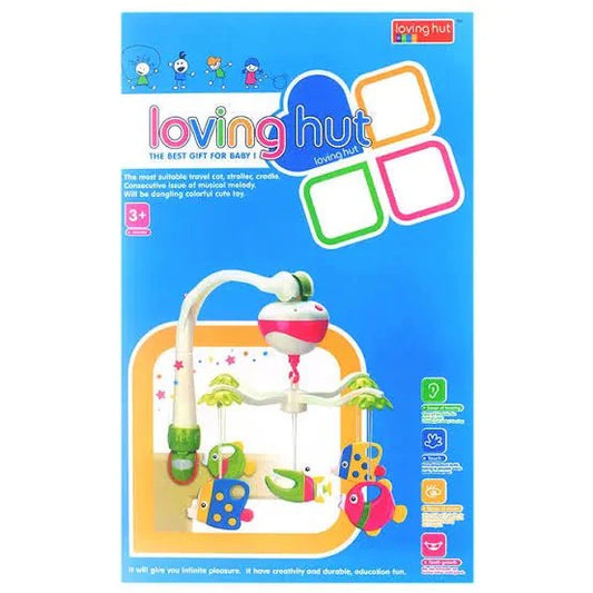 loving-hut-musical-baby-cot-mobile-hanging-rattles-set kids toy in Pakistan | Zilonay