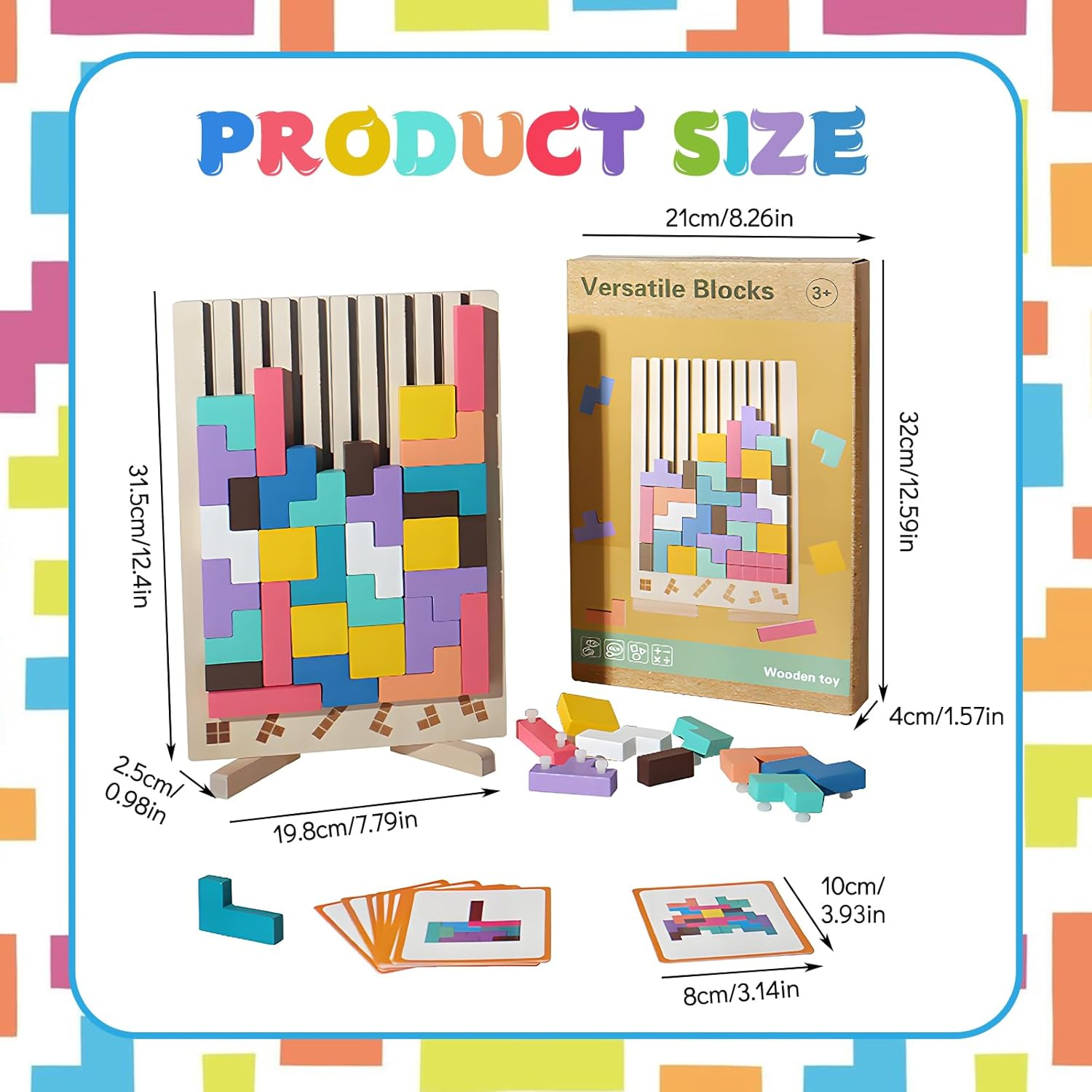 wooden-educational-colorful-geometric-versatile-blocks kids toy in Pakistan | Zilonay