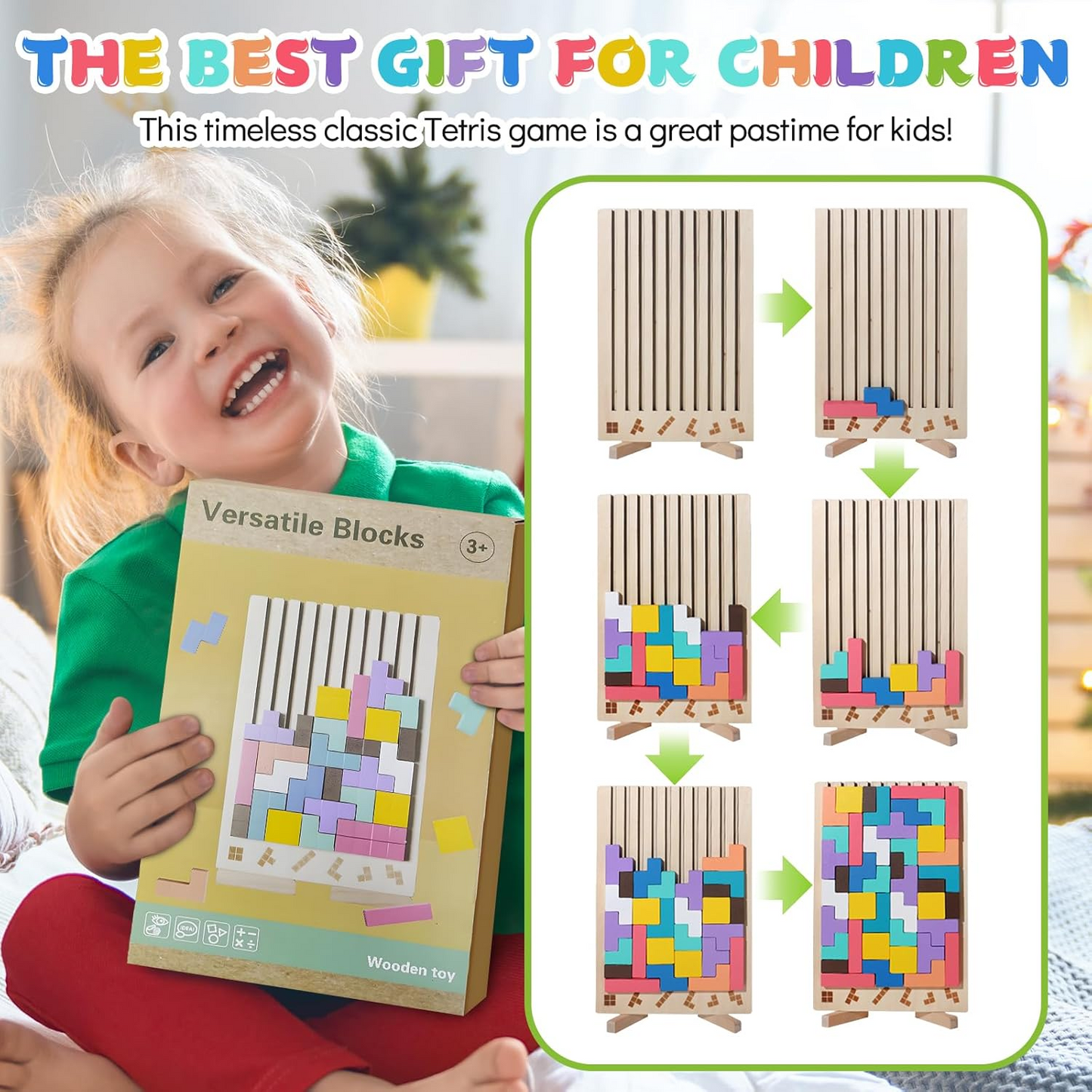 wooden-educational-colorful-geometric-versatile-blocks kids toy in Pakistan | Zilonay