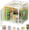 124 Pcs DIY Miniature Shopping Mart Block Set