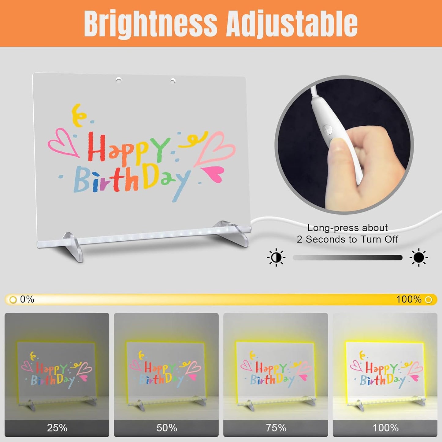 Creative Glow LED Drawing Board™