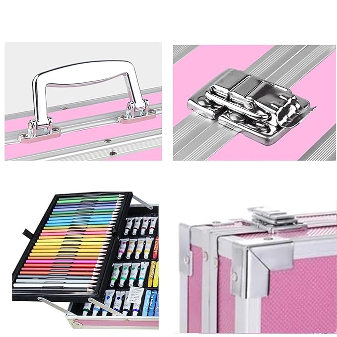 145-pcs-kids-coloring-drawing-painting-kit-for-kids kids toy in Pakistan | Zilonay