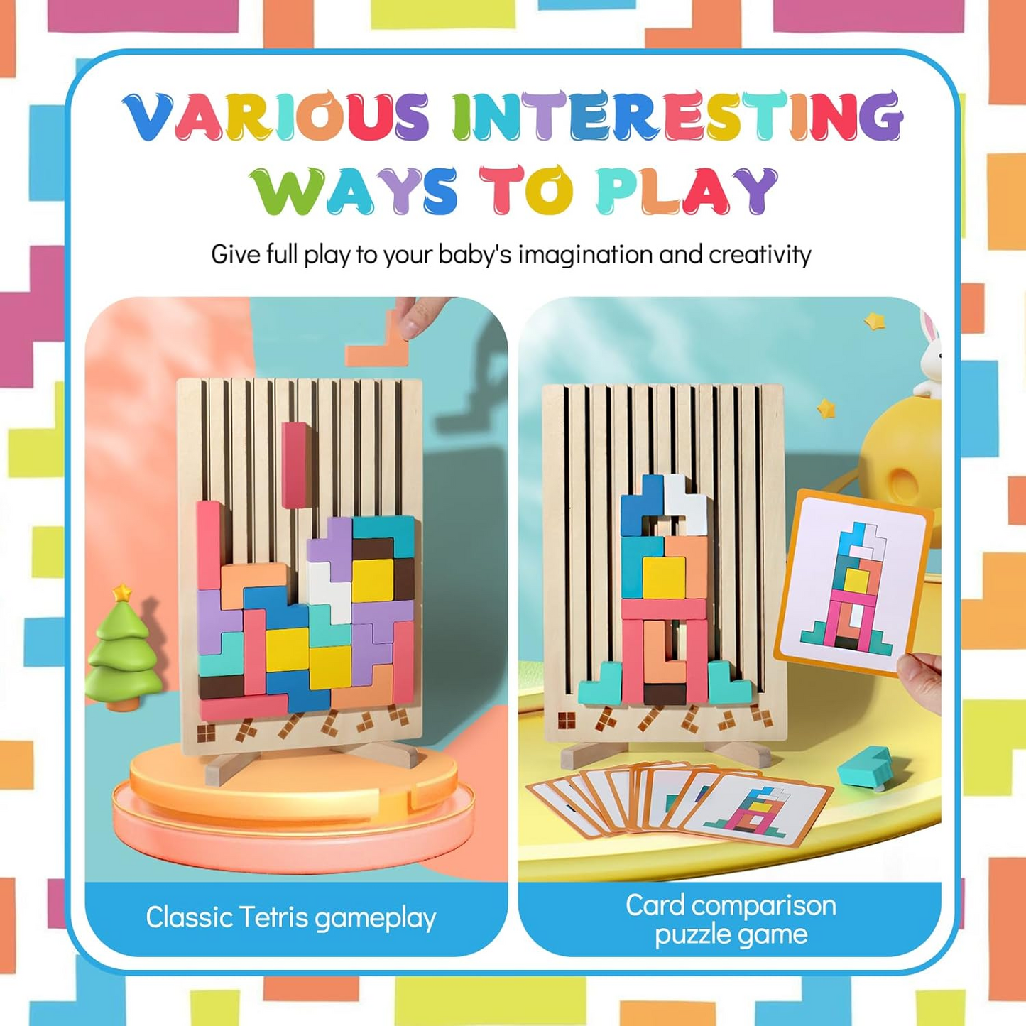 wooden-educational-colorful-geometric-versatile-blocks kids toy in Pakistan | Zilonay