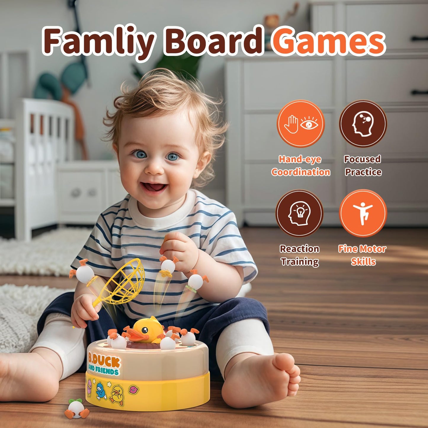 Funny Duck Launch Turn Table