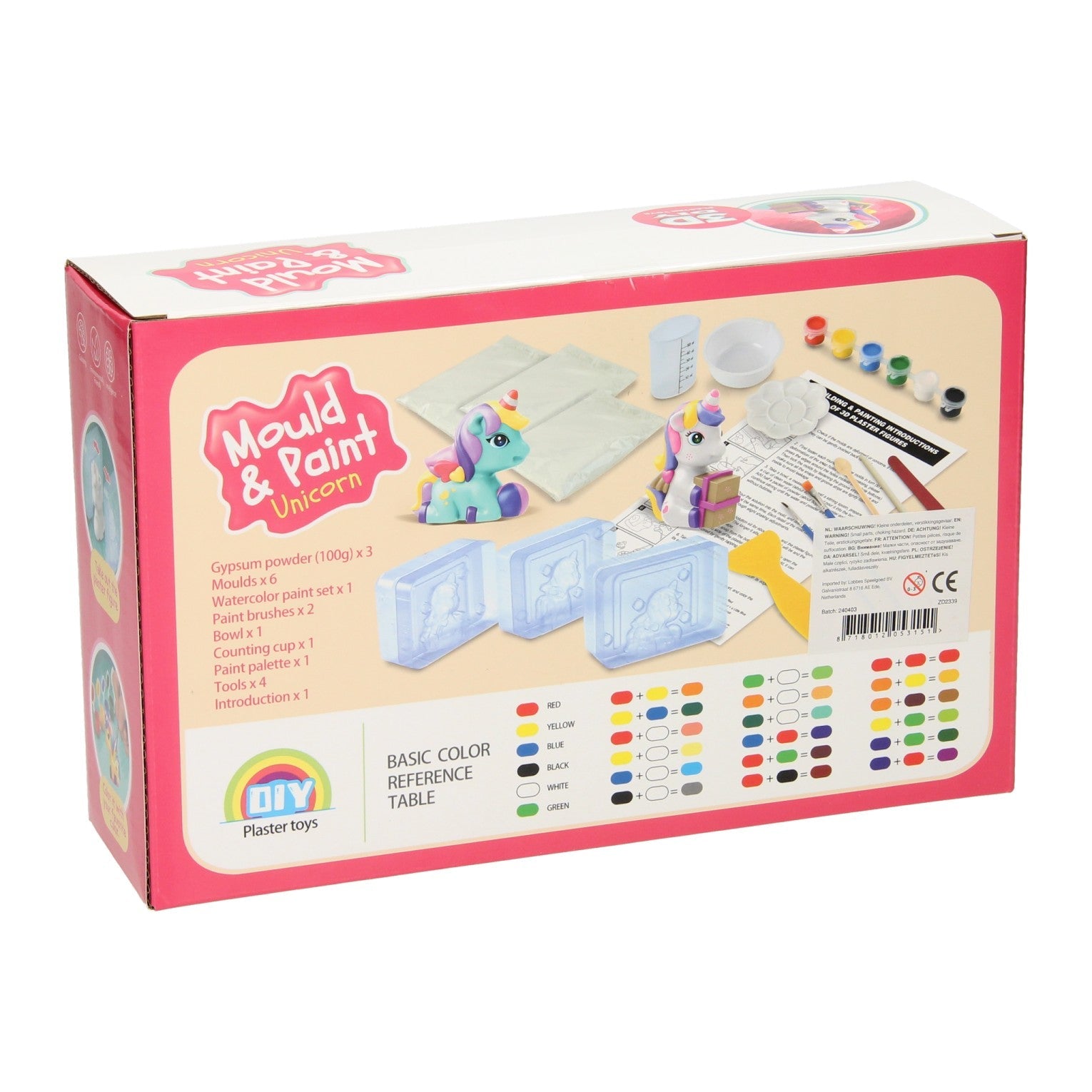 diy-3d-unicorn-mould-paint-for-kids kids toy in Pakistan | Zilonay