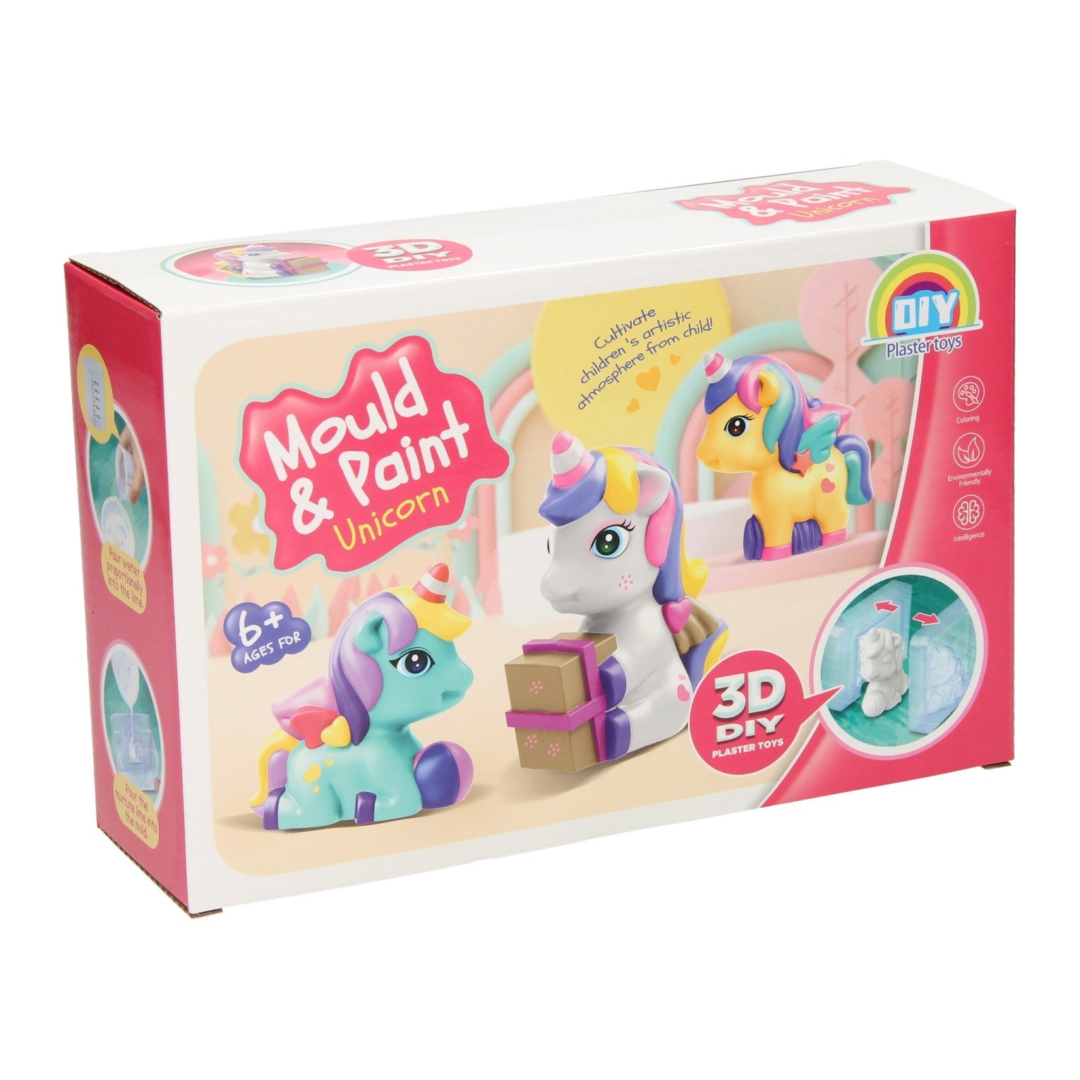 diy-3d-unicorn-mould-paint-for-kids kids toy in Pakistan | Zilonay