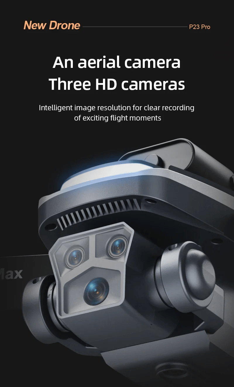 p23-pro-intelligent-obstacle-avoiding-drone-foldable-drone kids toy in Pakistan | Zilonay