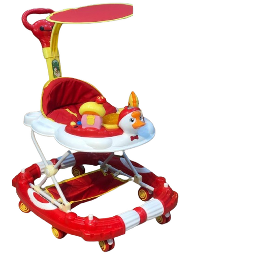 2 in 1 Cute Duck Musical Baby Walker