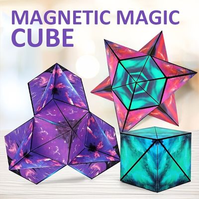 3D Geometric Brain Teaser Magic Cube