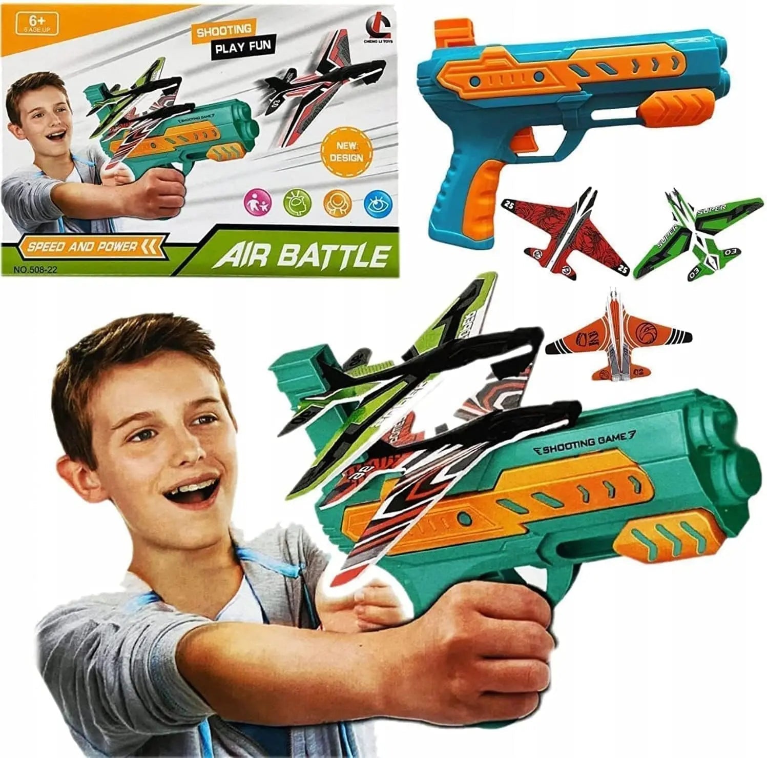 air-battle-3-in-1-flying-launcher kids toy in Pakistan | Zilonay