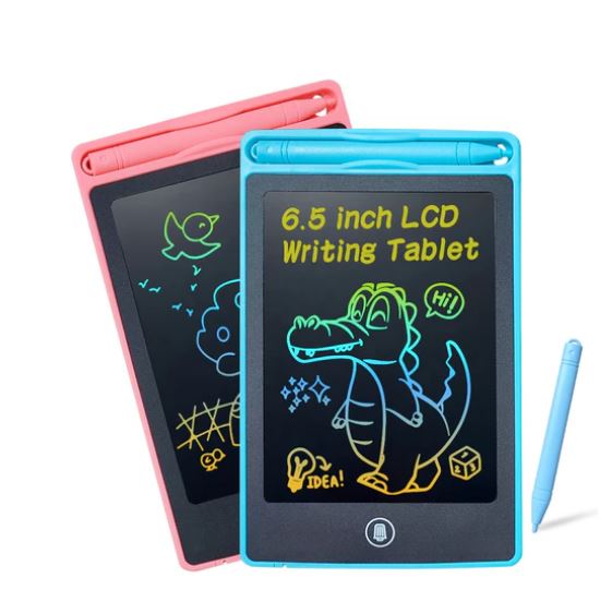 lcd-multicolor-screen-writing-tablet-erasable-writing-board kids toy in Pakistan | Zilonay